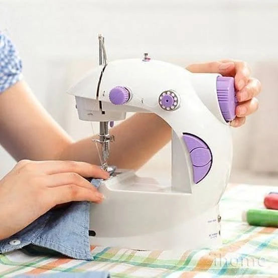 Portable Mini Sewing Machine - 4 in 1 Electric with Foot Pedal for Home & Travel